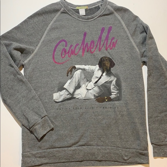 Tops - S4U Coachella grey pullover sweater